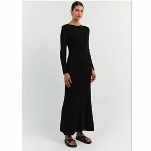 Dissh Aria Black Knit Dress